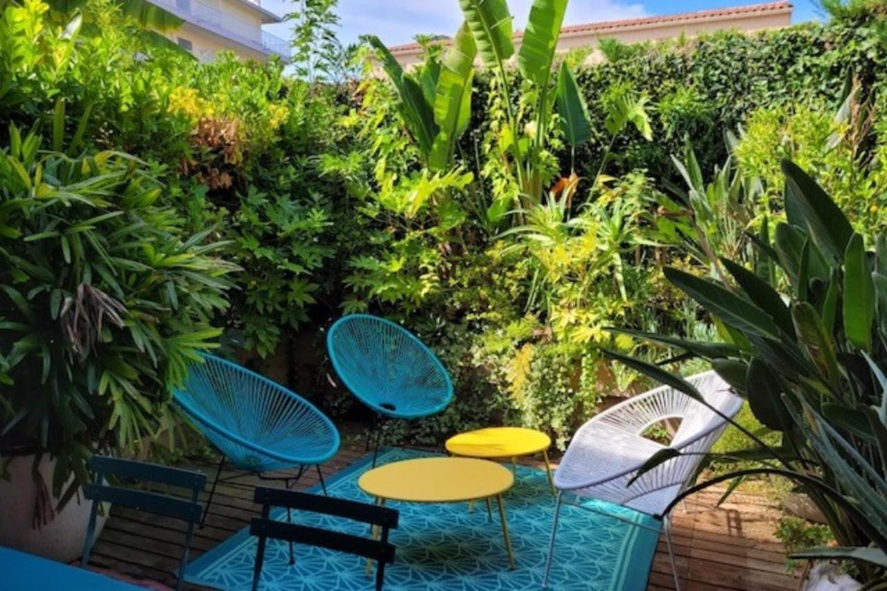 Nice Studio 30 M With Terrace And Pool アンティーブ エクステリア 写真